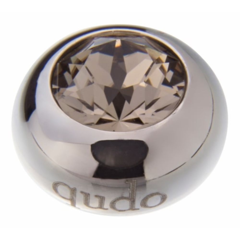 Famosa Silver 10mm Tondo Ring Top Greige