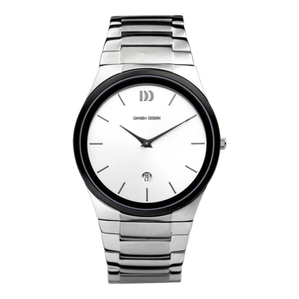 Mens' Stainless Steel Quartz Analogue Watch