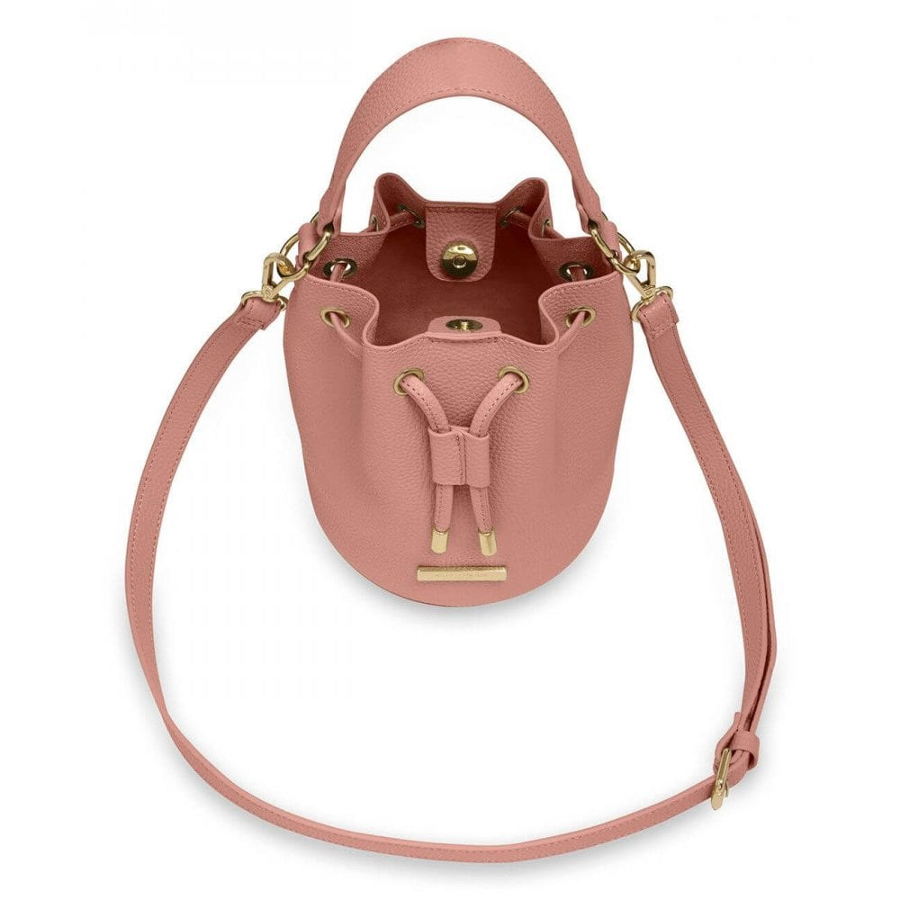 Chloe Mini Bucket Bag | Pink | 20 X 16.5 X 16.5cm