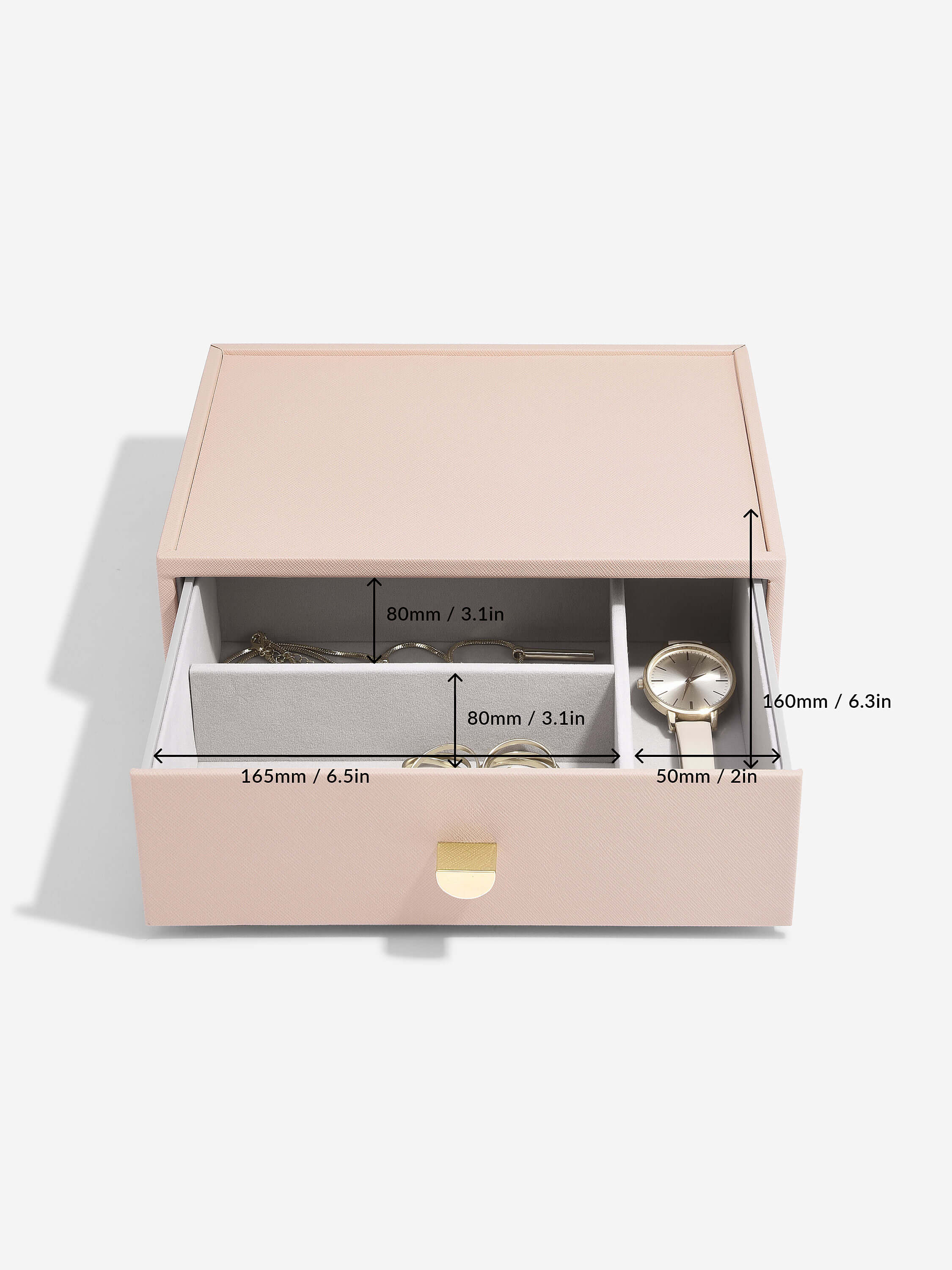 Blush Classic Drawer Set Of 3