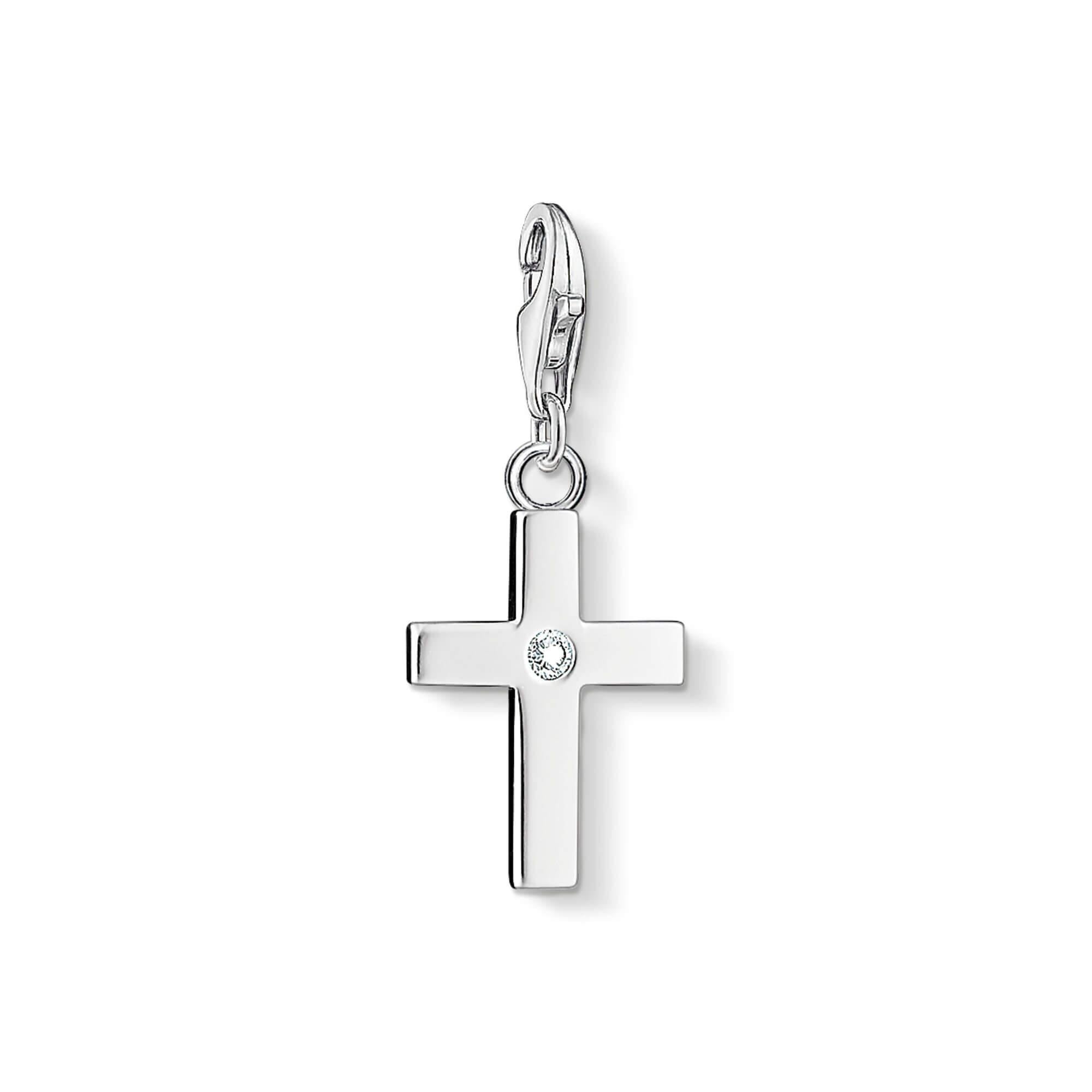 Charm Pendant Cross (Size: 1.6 cm)