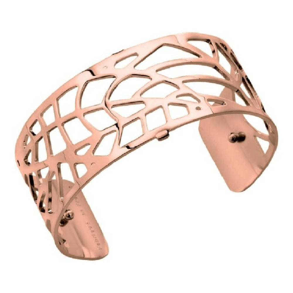 Rose Gold Plated Fern Pattern 25mm Cuff