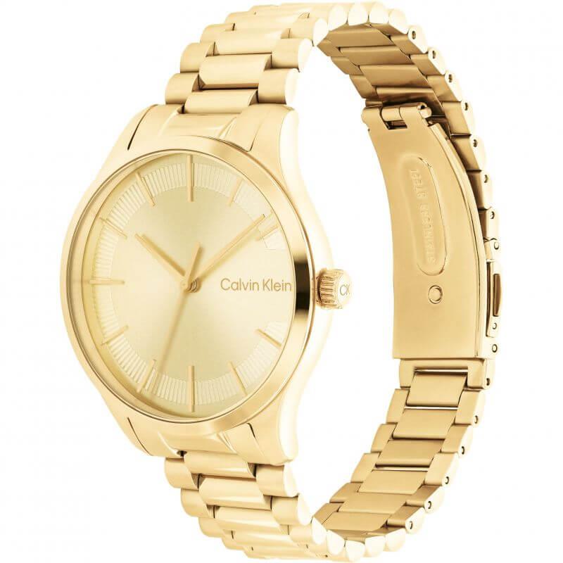 Iconic 35mm Gold Sunray Dial & Bracelet Watch