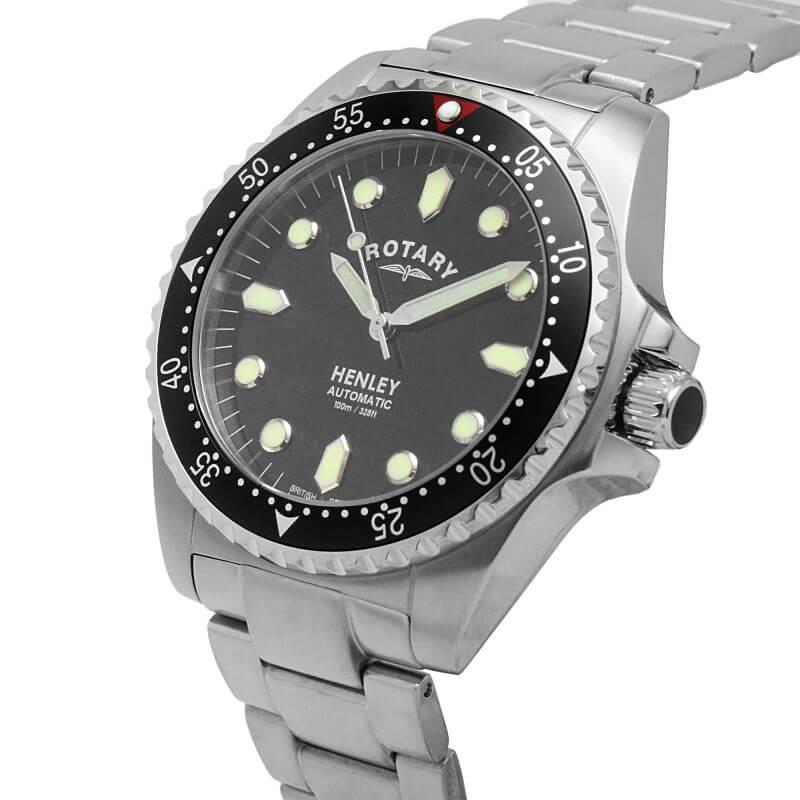 Henley Automatic Black Dial Gents Watch