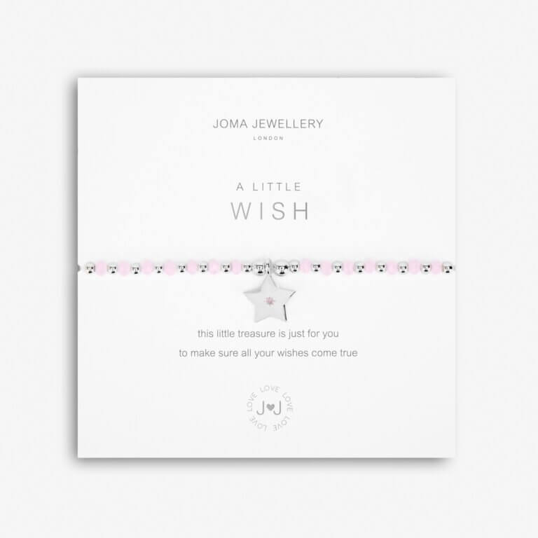 Colour Pop A Little | Wish | Silver | Bracelet | 17.5cm Stretch