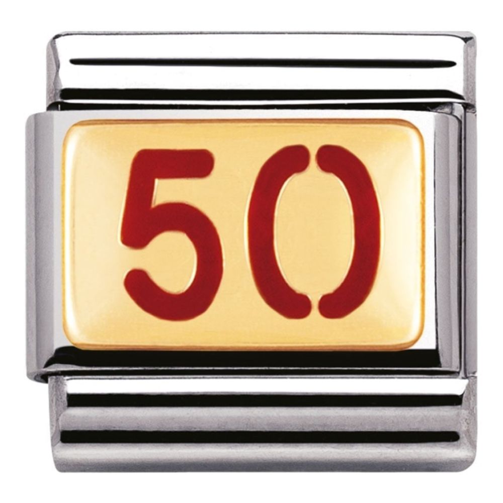 Classic Gold and Enamel 50 Link