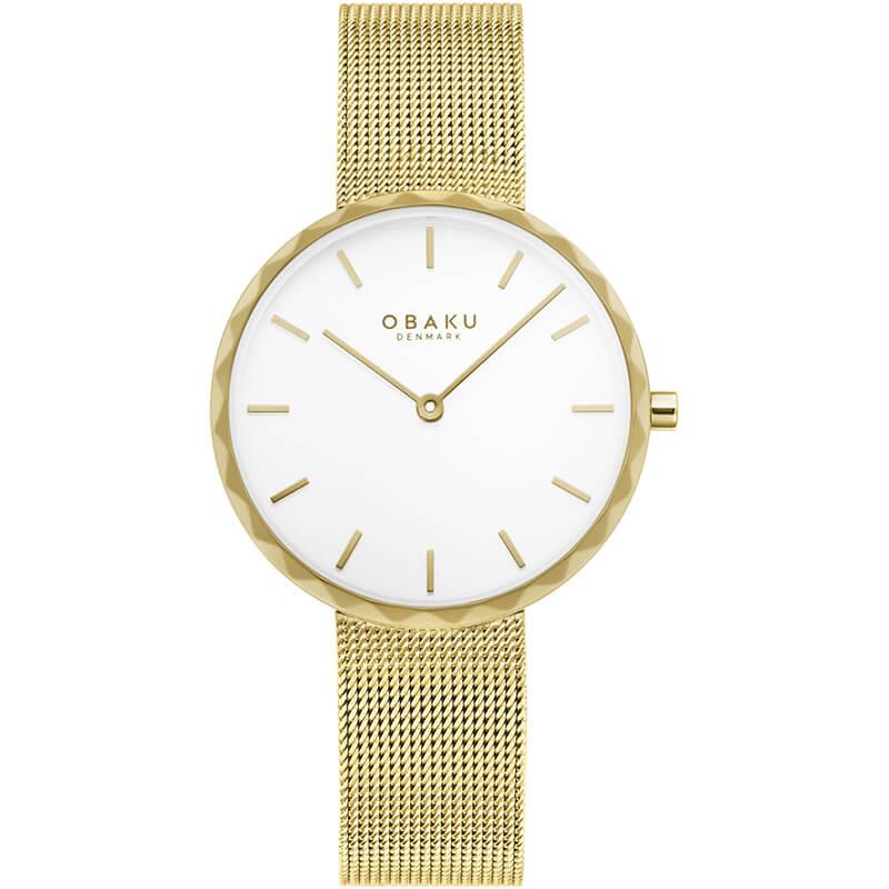 FOLDER - GOLD Ladies Ultra Slim Watch
