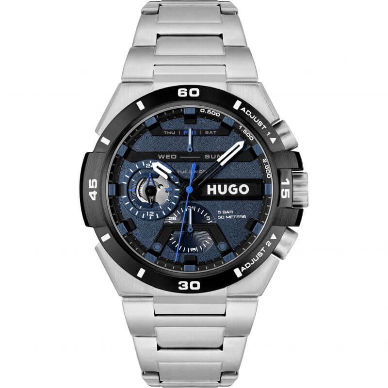 # WILD Stainless Steel Multifunction Gents Watch