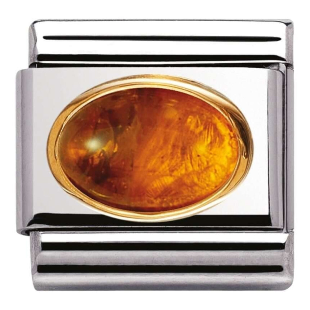 Classic Gold Amber Link