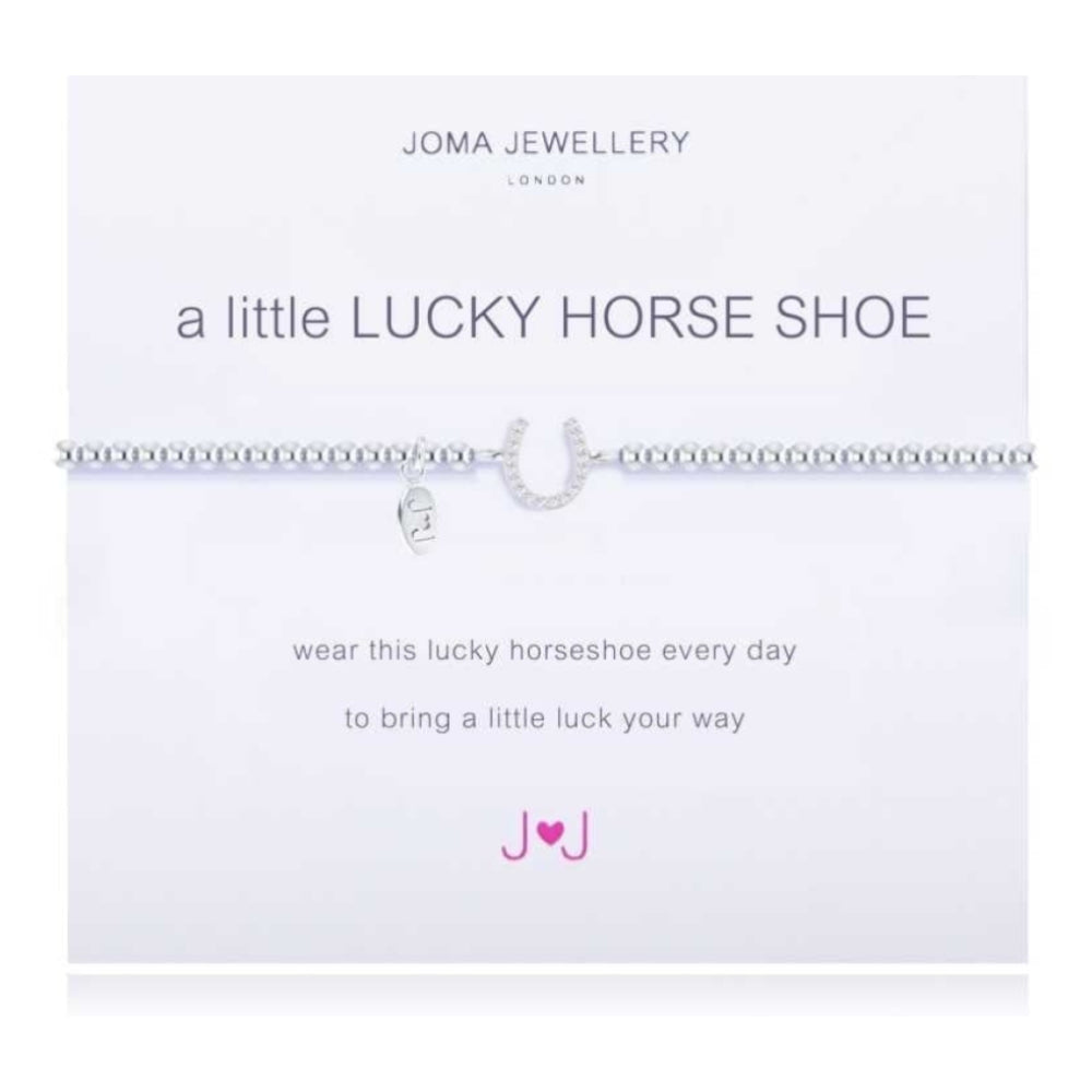 a little LUCKY HORSESHOE - silver bracelet