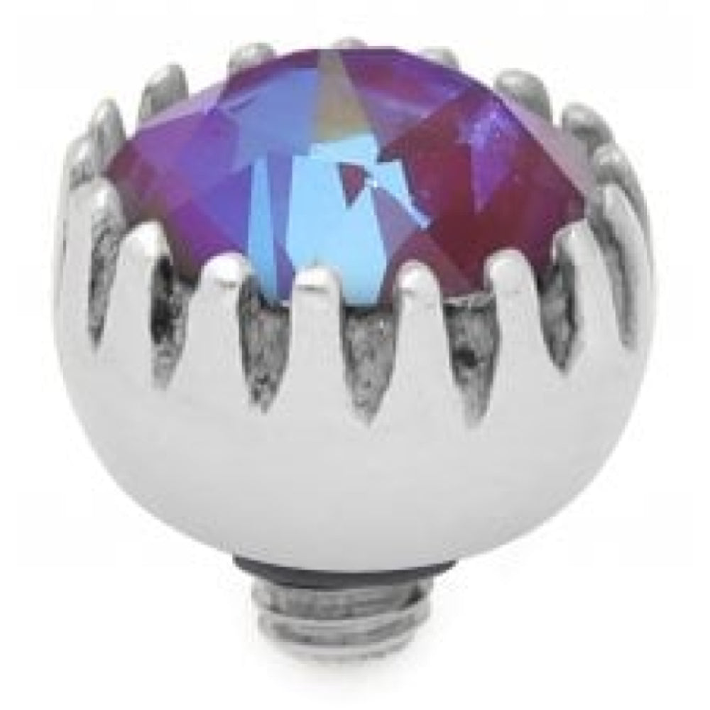 Burgundy Delite Crystal Interchangeable Top London (S/P)