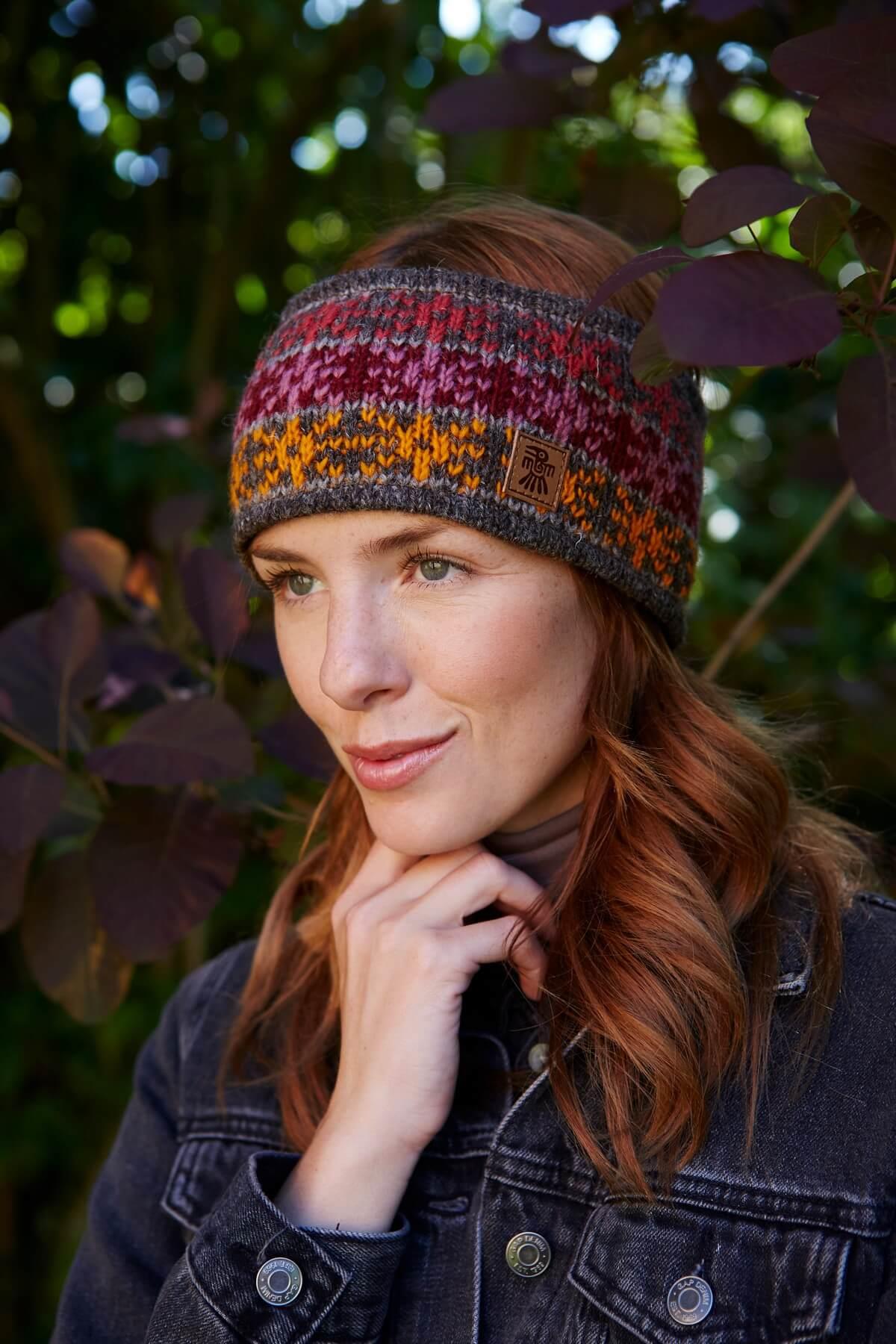 Tintagel Headband ( Fine Knit)