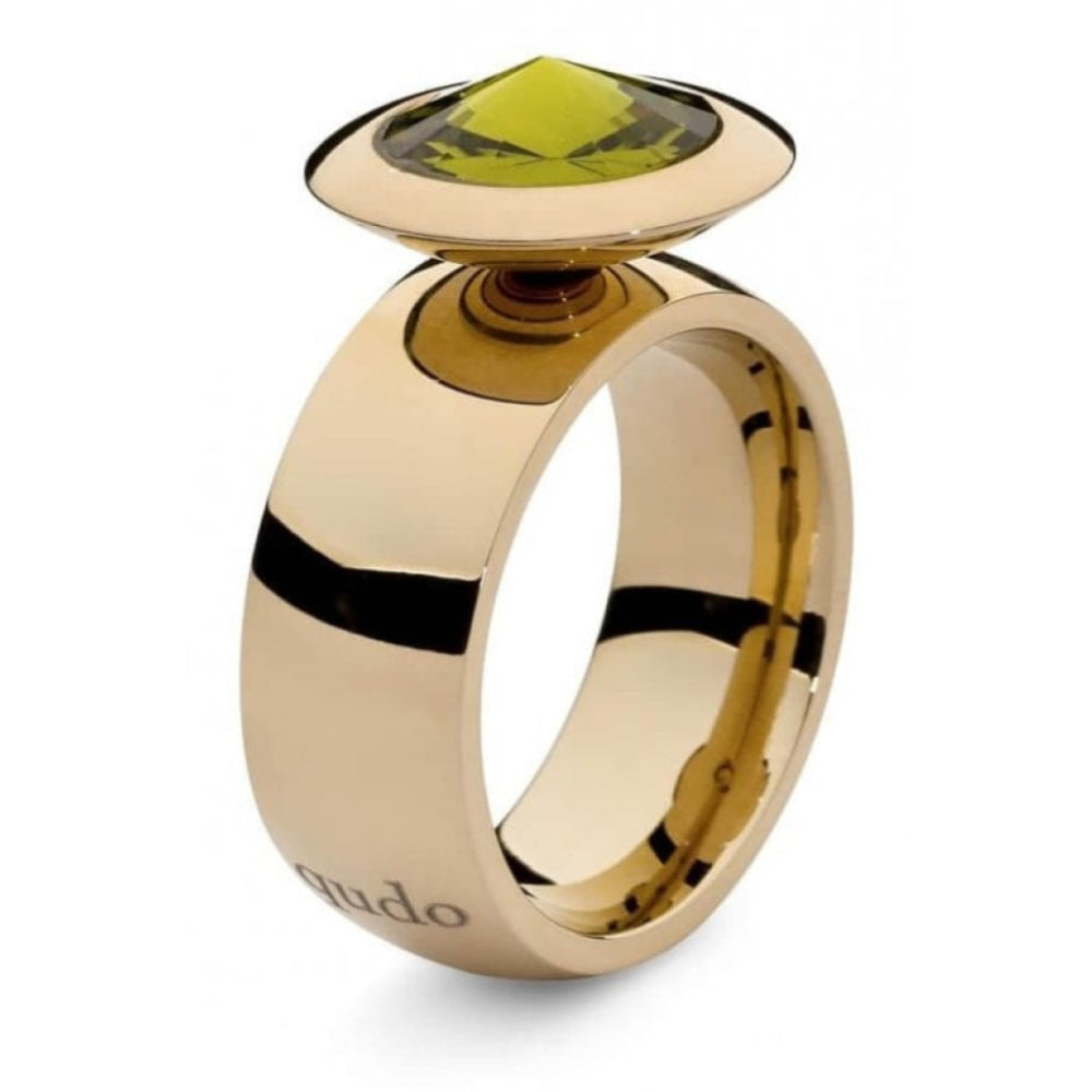 Famosa Gold Plated Broad Ring