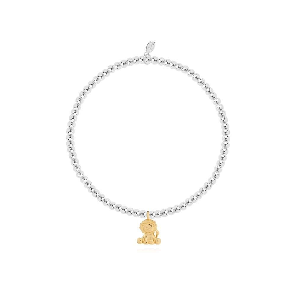 Childrens A Little Wild Child Silver & Gold Bracelet