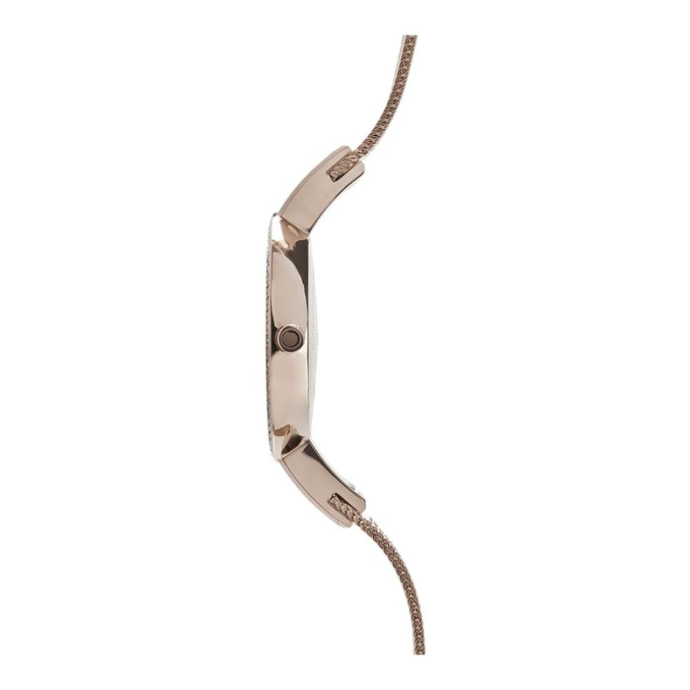 SOL - GLIMT ROSE Rose Gold Plated Mesh Bracelet Watch