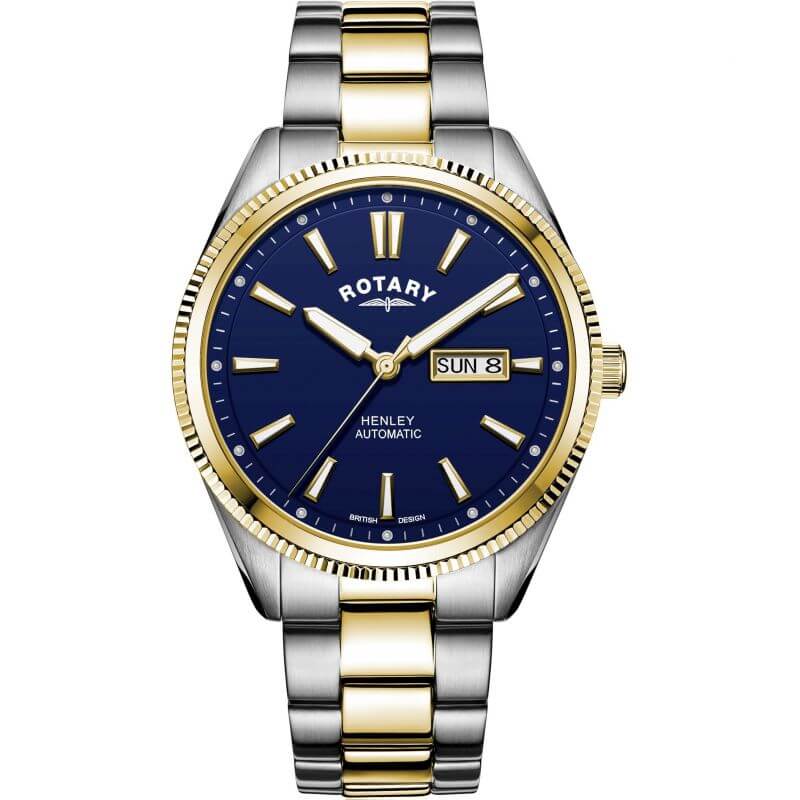 Henley Two Tone Gold PVD Automatic Watch