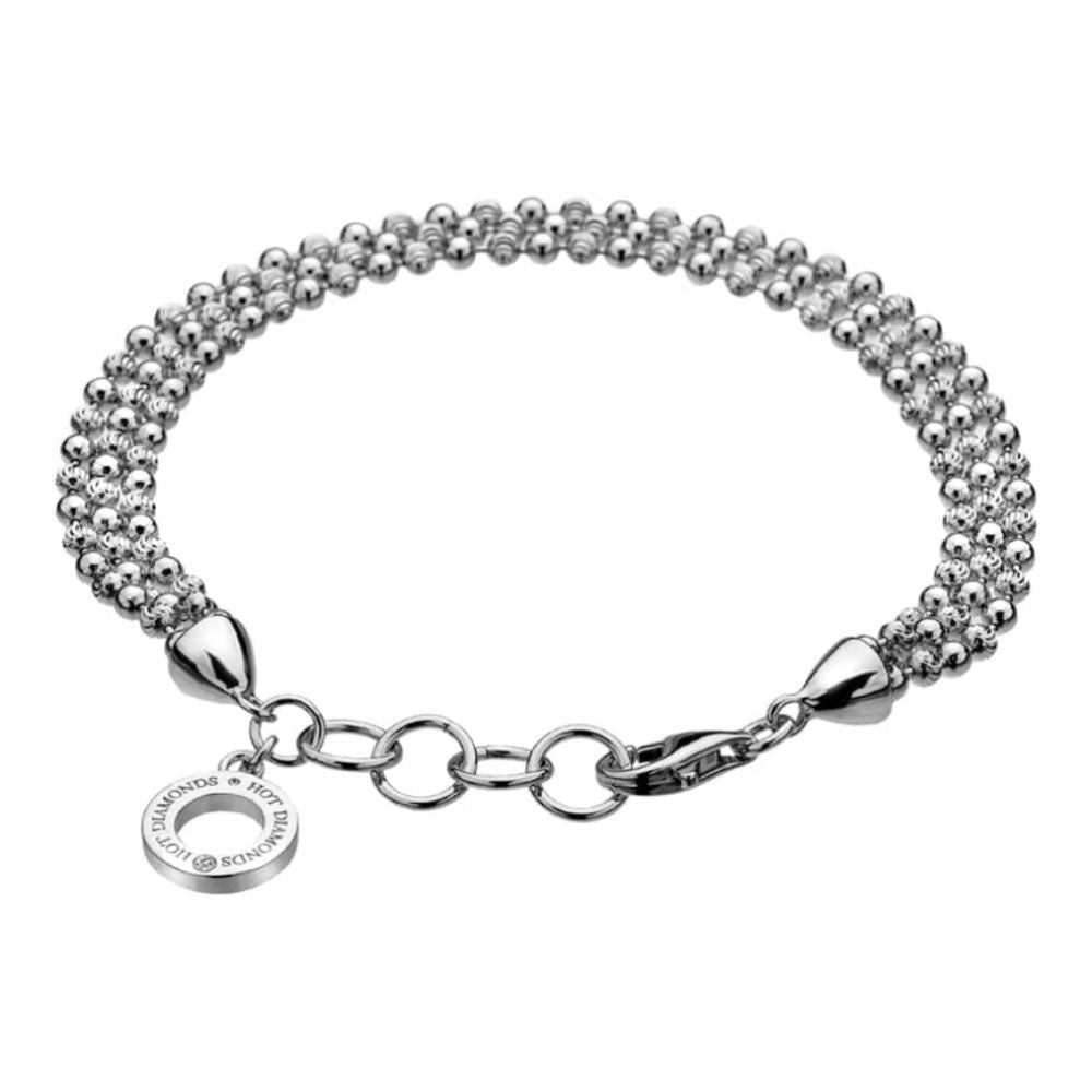 Garland Bead Bracelet Sterling Silver