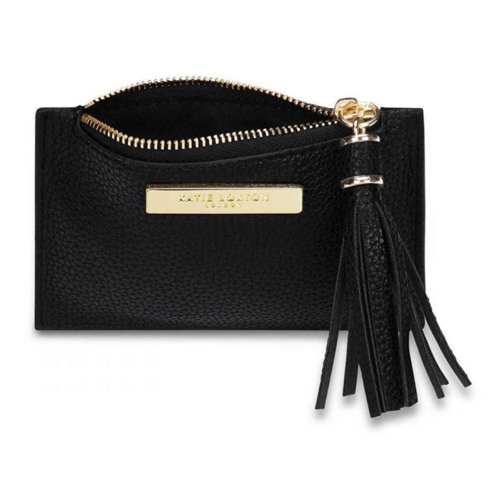 Tassel Card Holder | Black