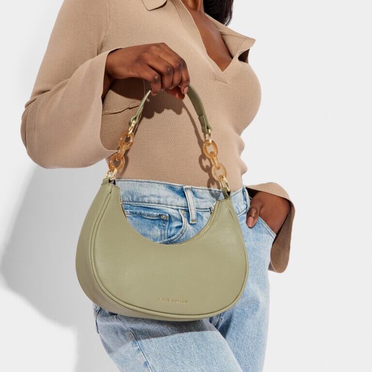 Sasha Small Shoulder Bag Olive