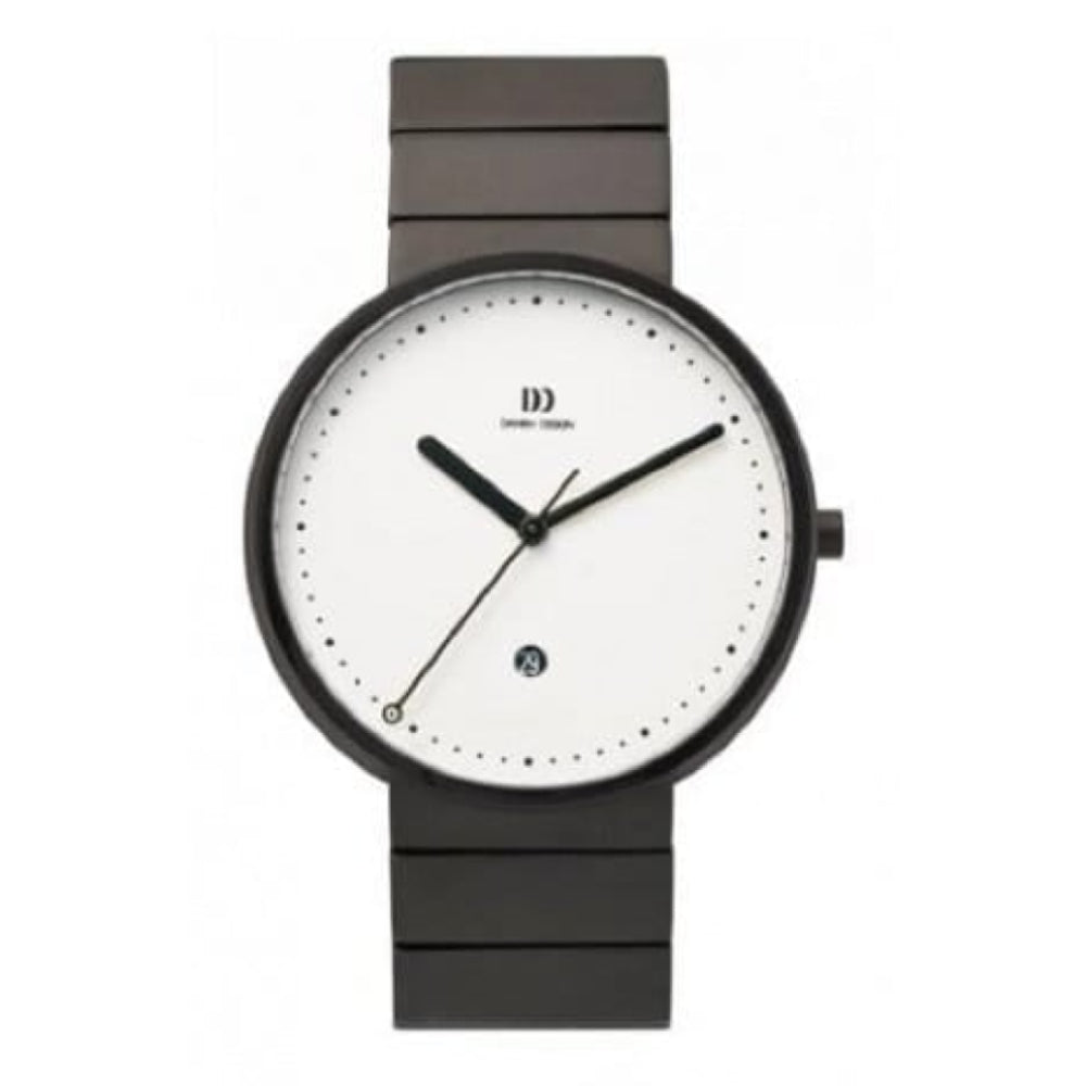 Black Stainless Steel Mens Wristwatch