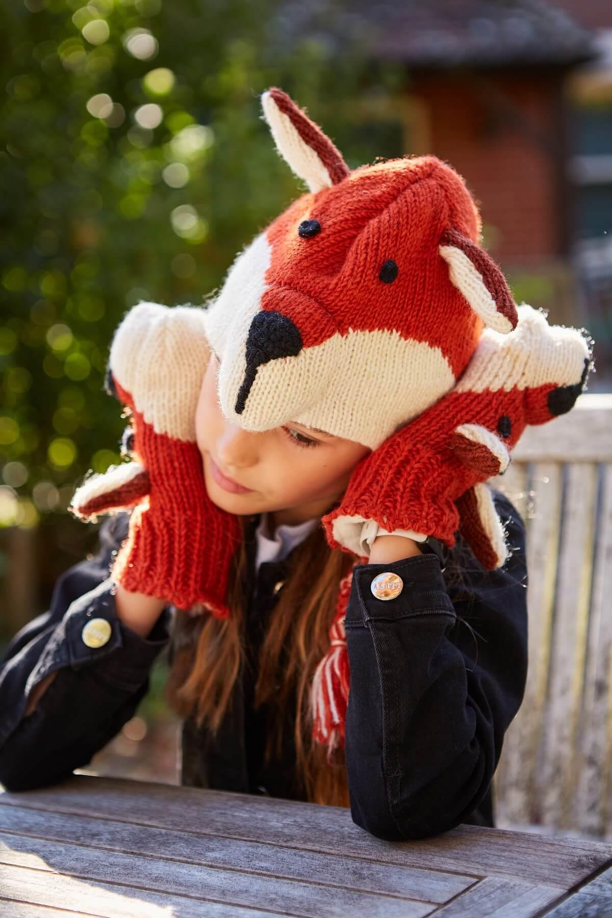 Kids Animal Hat Fox