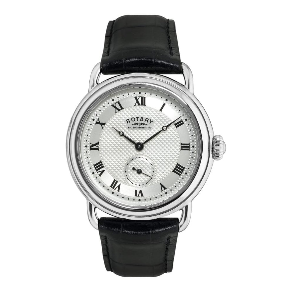 Mens Chrome Mini Dial Watch