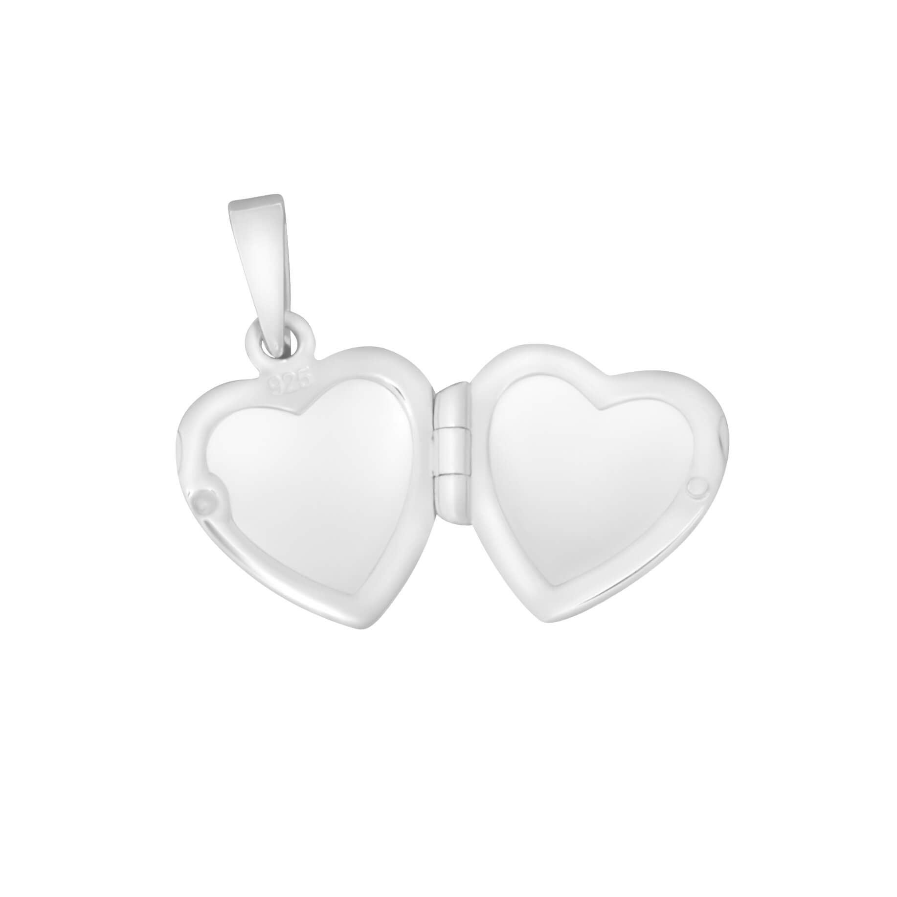 Heart Locket Pendant Necklace