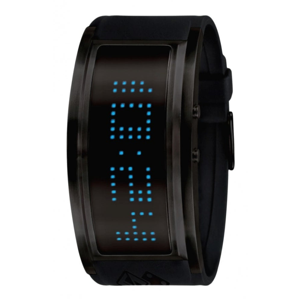 Men's Guru Watch With Black Rubber Strap