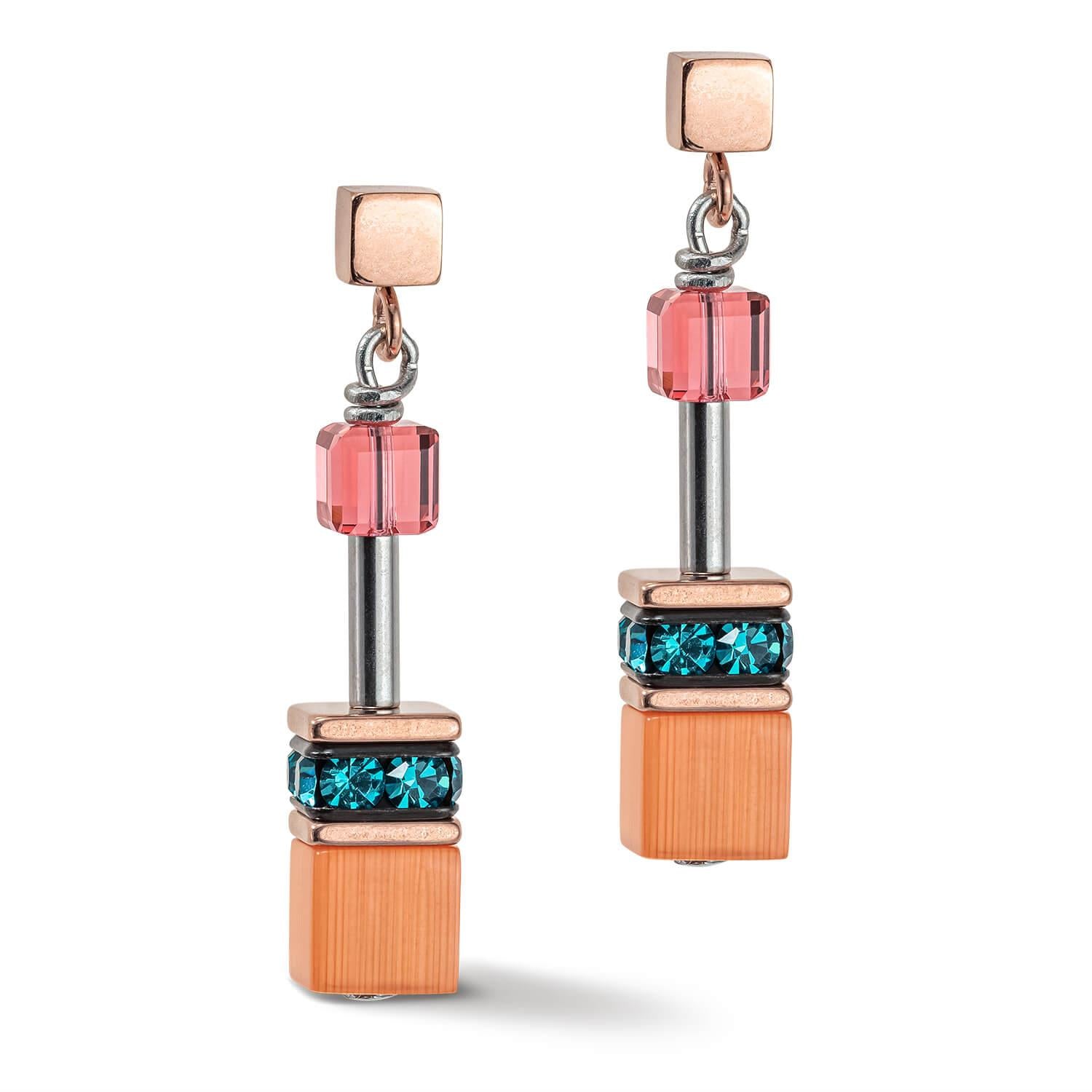 GeoCUBE Iconic Multicolour Expressive Earrings