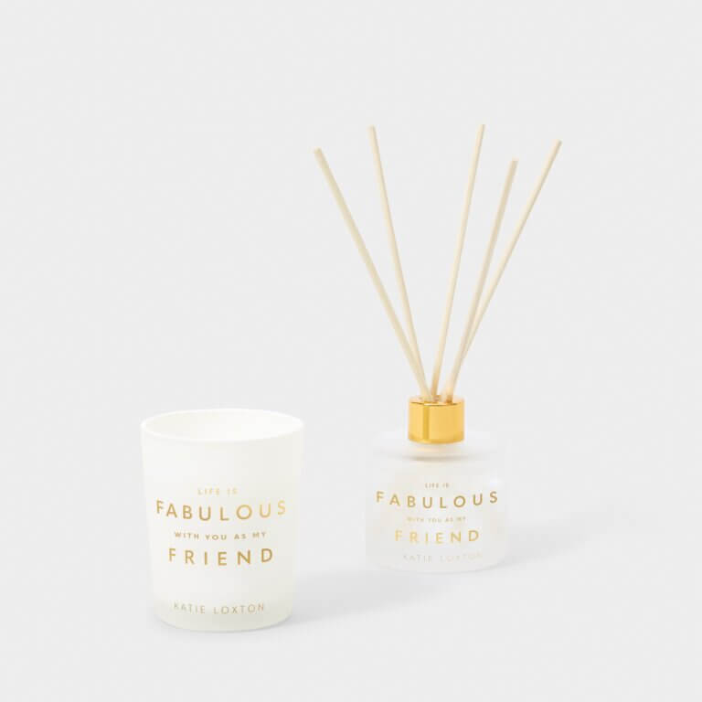 Sentiment Mini Fragrance Set | Life Is Fabulous With You As My Friend | Champagne And Sparkling Berry