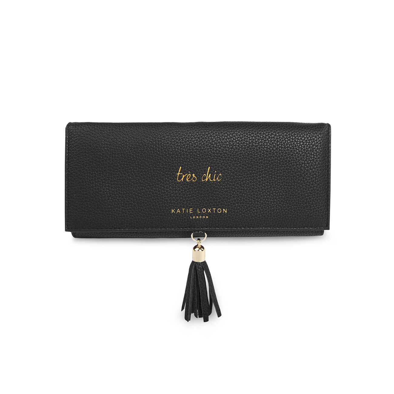 Tassel Jewellery Roll | Tres Chic | Black