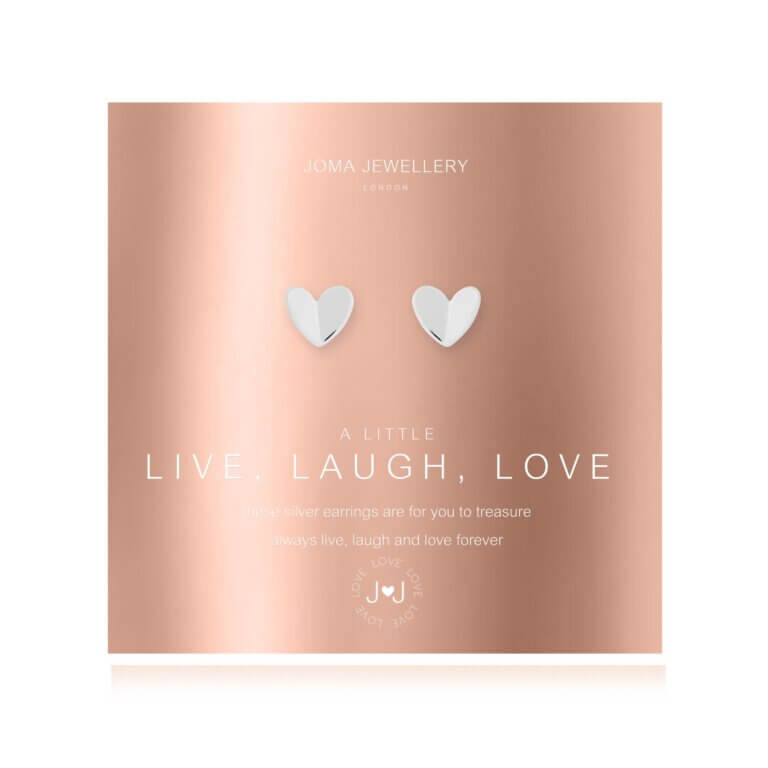 A Little | Live Laugh Love | Silver | Earrings