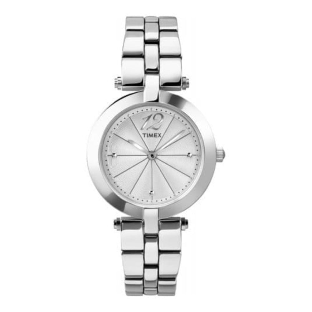 Polished Silver Plated Ladies Wristwatch
