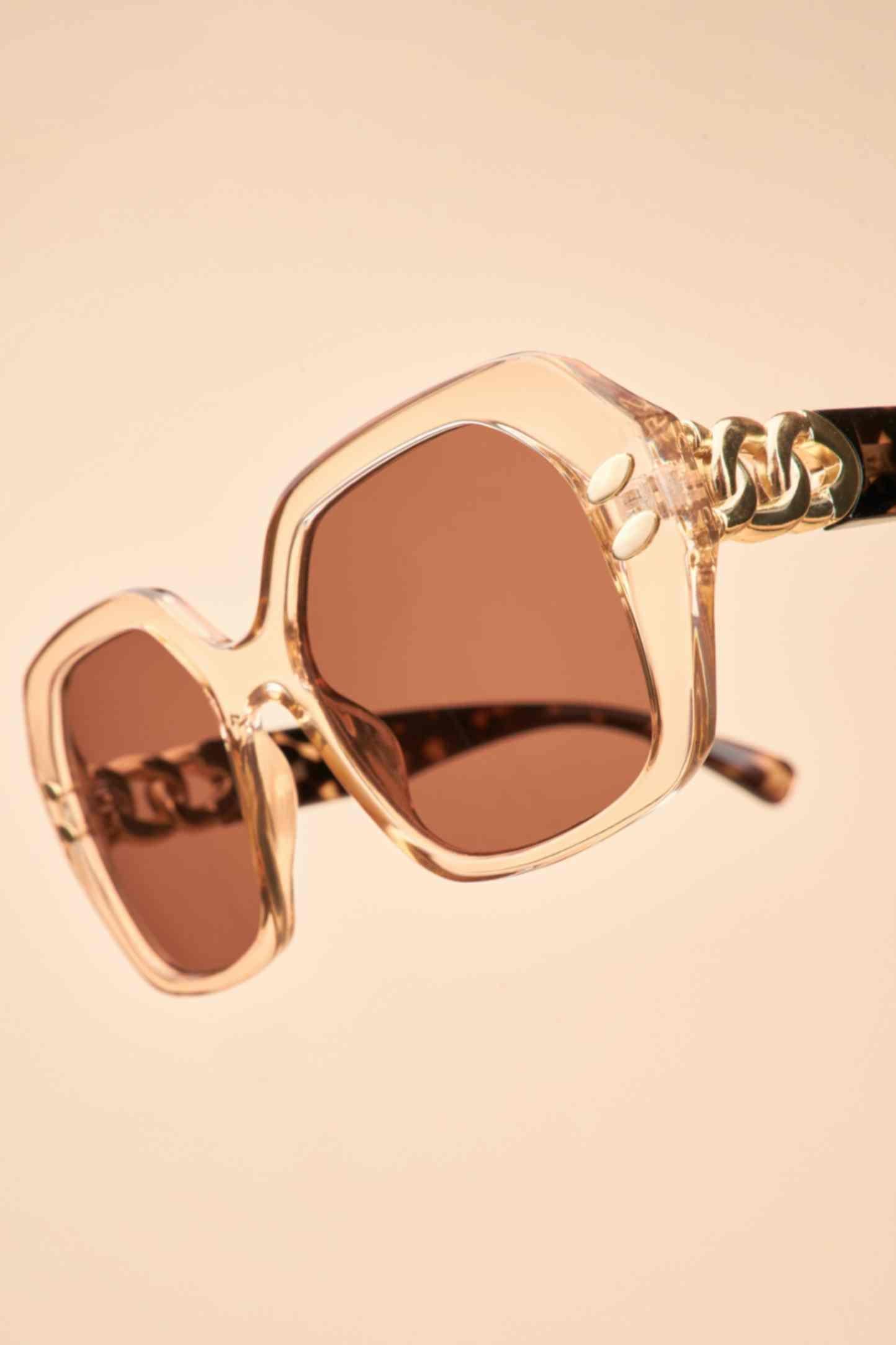 Rylee Luxe Sunglasses - Nude/Tortoiseshell