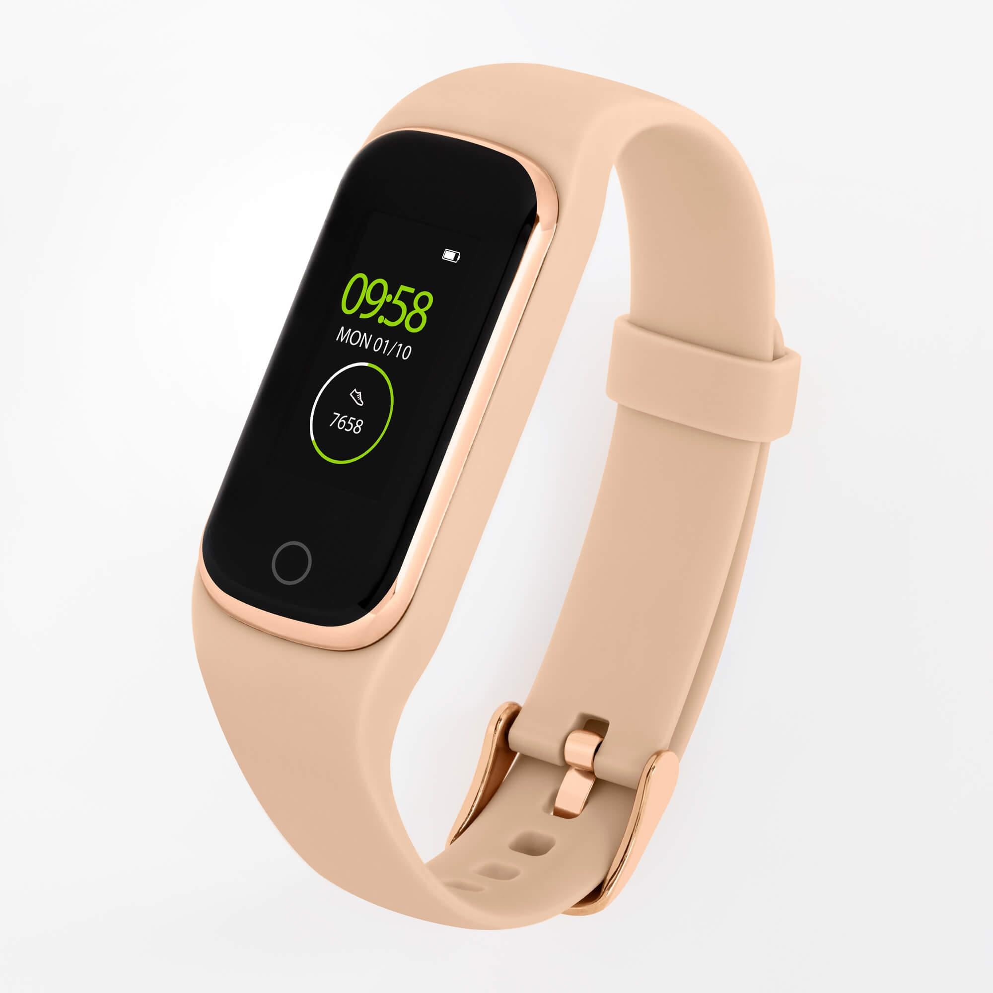 Series 8 Nude Pink & RG Slimline Sport Smart Watch