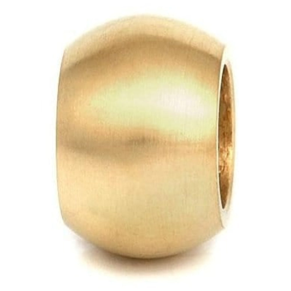 Gents Smooth Gold Plated Link