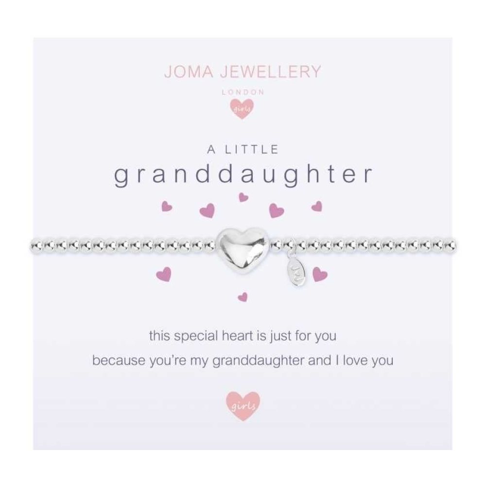 a little GRANDDAUGHTER - silver bracelet