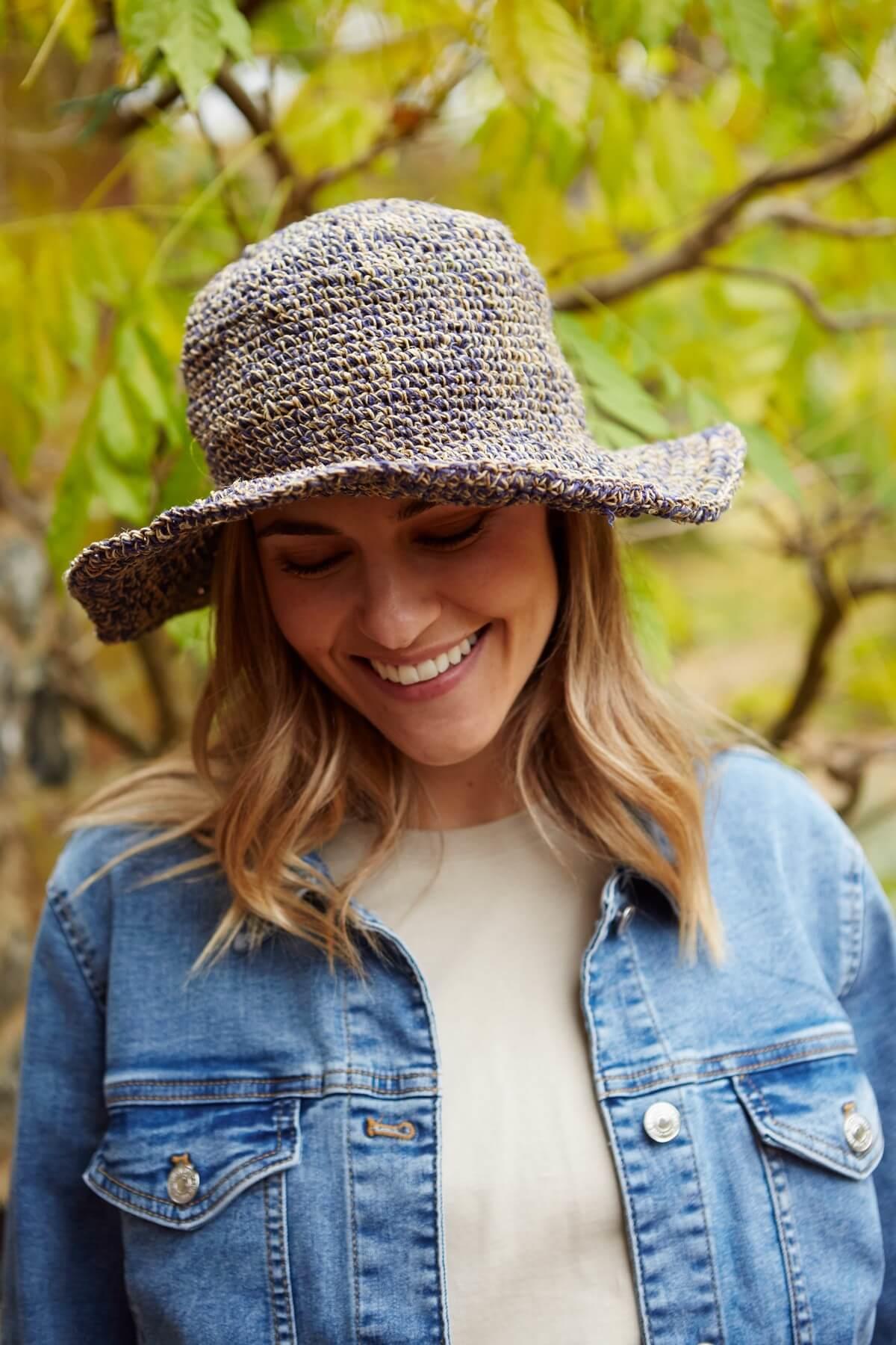 Hemp/Cotton Hat Denim