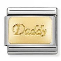 Composable Classic Gold Plated Daddy Link