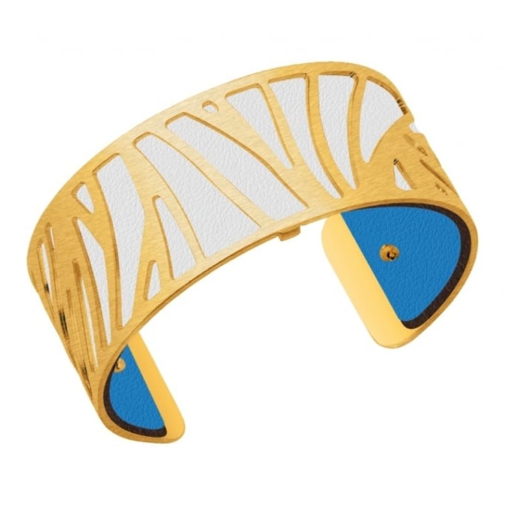 Gold Plated Parrot Feather Patteren 25MM Cuff