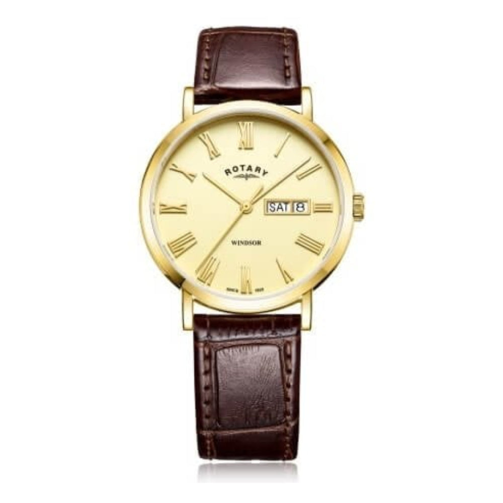 Gents Straps Stainless Steel Gold