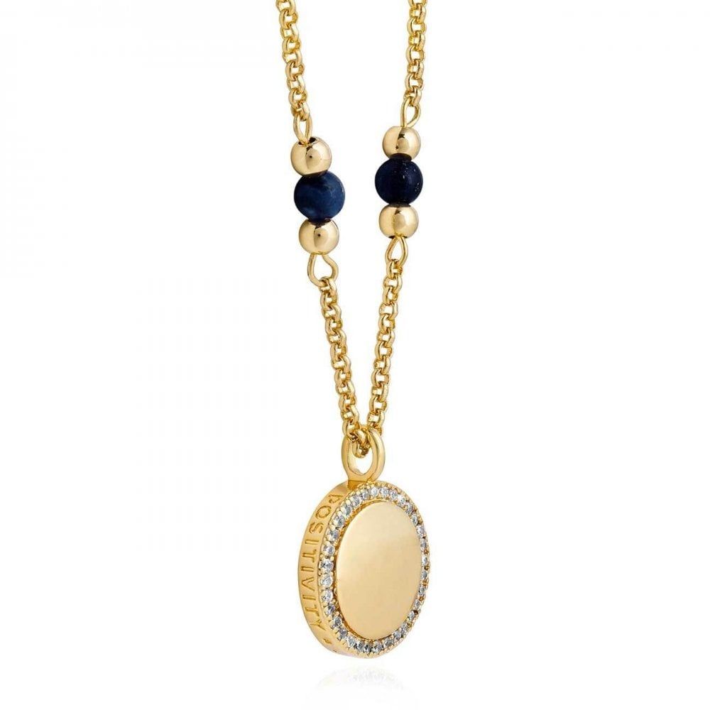 Wellness Gems | Gold | Lapis Lazuli Necklace | 45cm With 5cm Extender