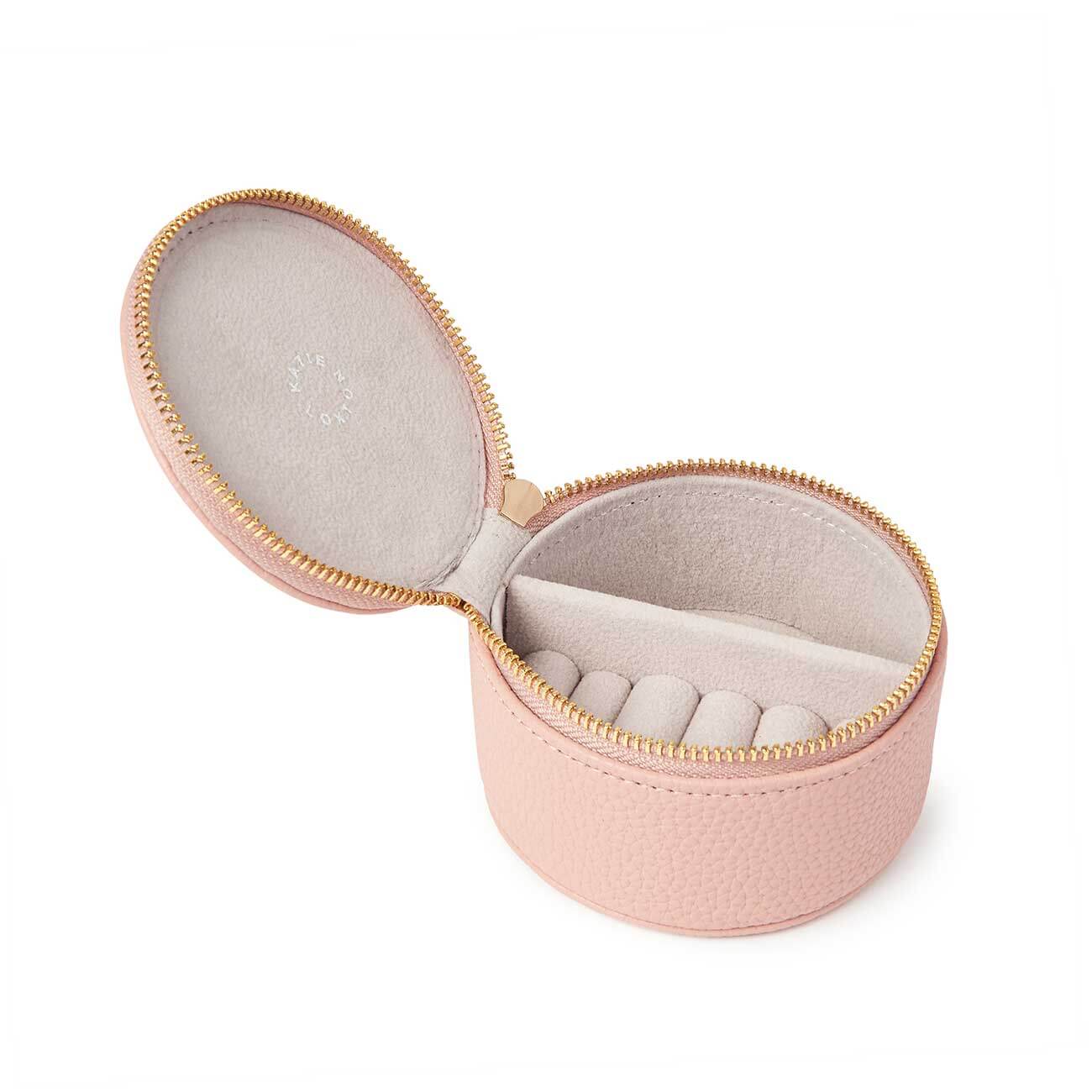 Tassel Small Circle Jewellery Box | Love | Pink