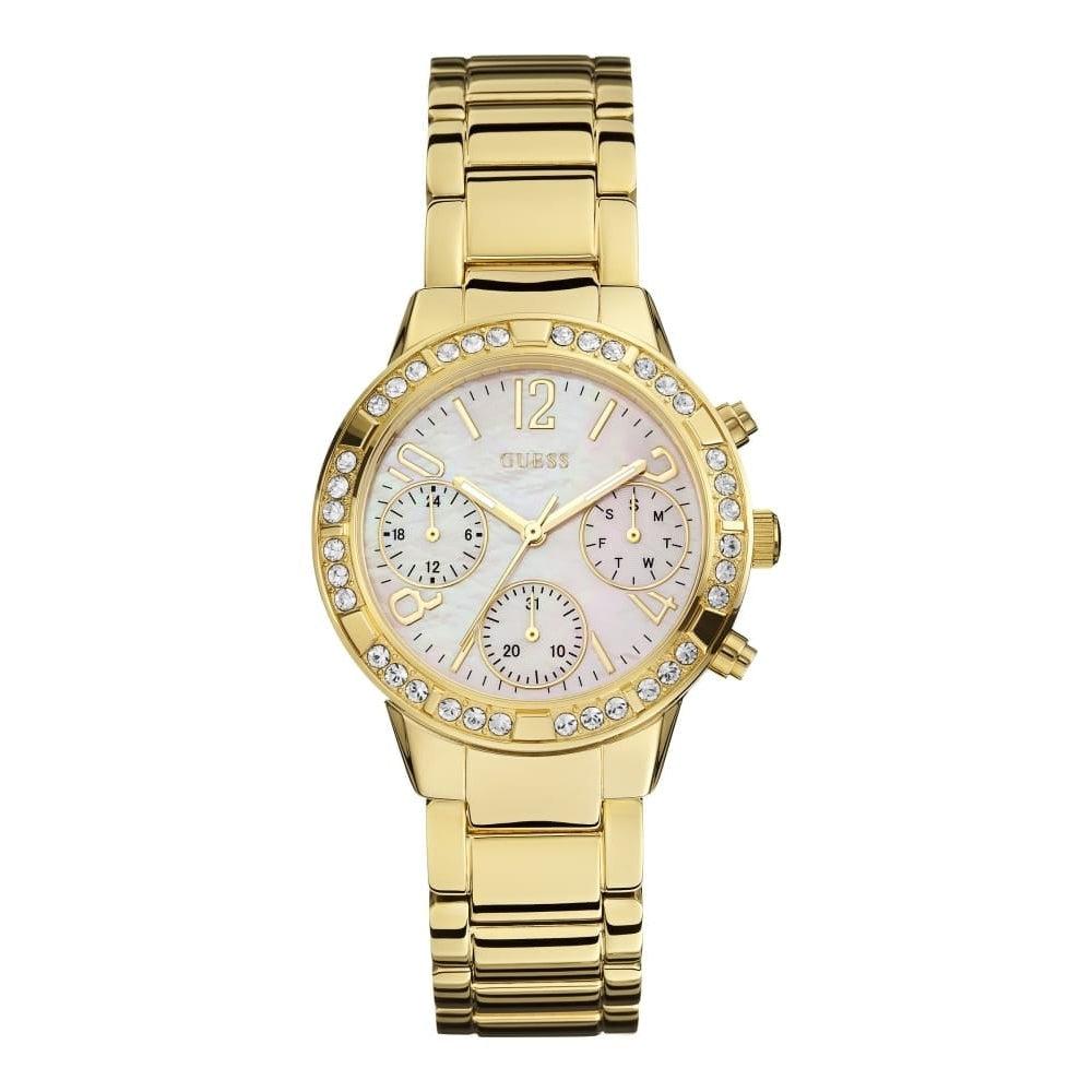 Womens Multi-dial Sports Watch 'Mini Glam Hype' Gold