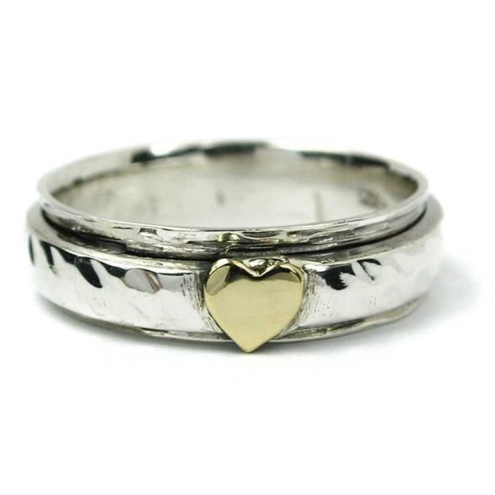 Spinning Band With Single Heart
