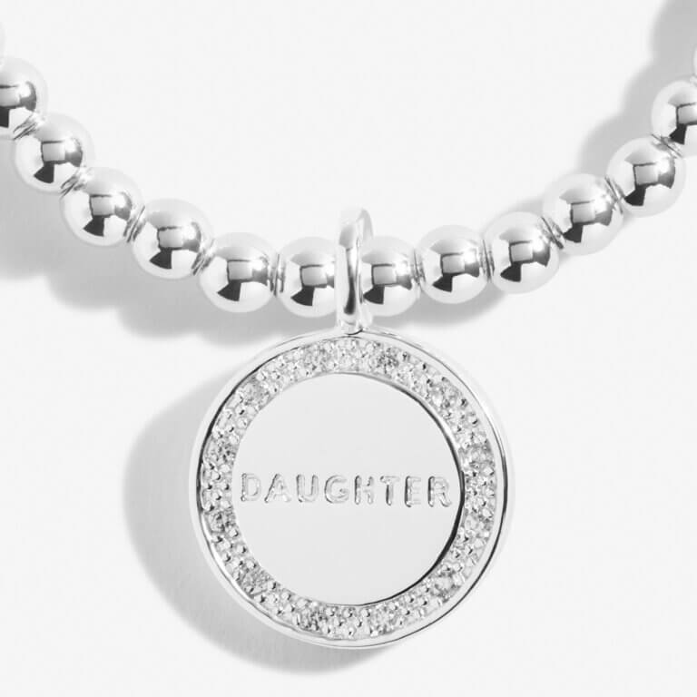 Celebration Set | Darling Daughter | Silver | Set Of 3 Bracelets | 17.5cm Stretch