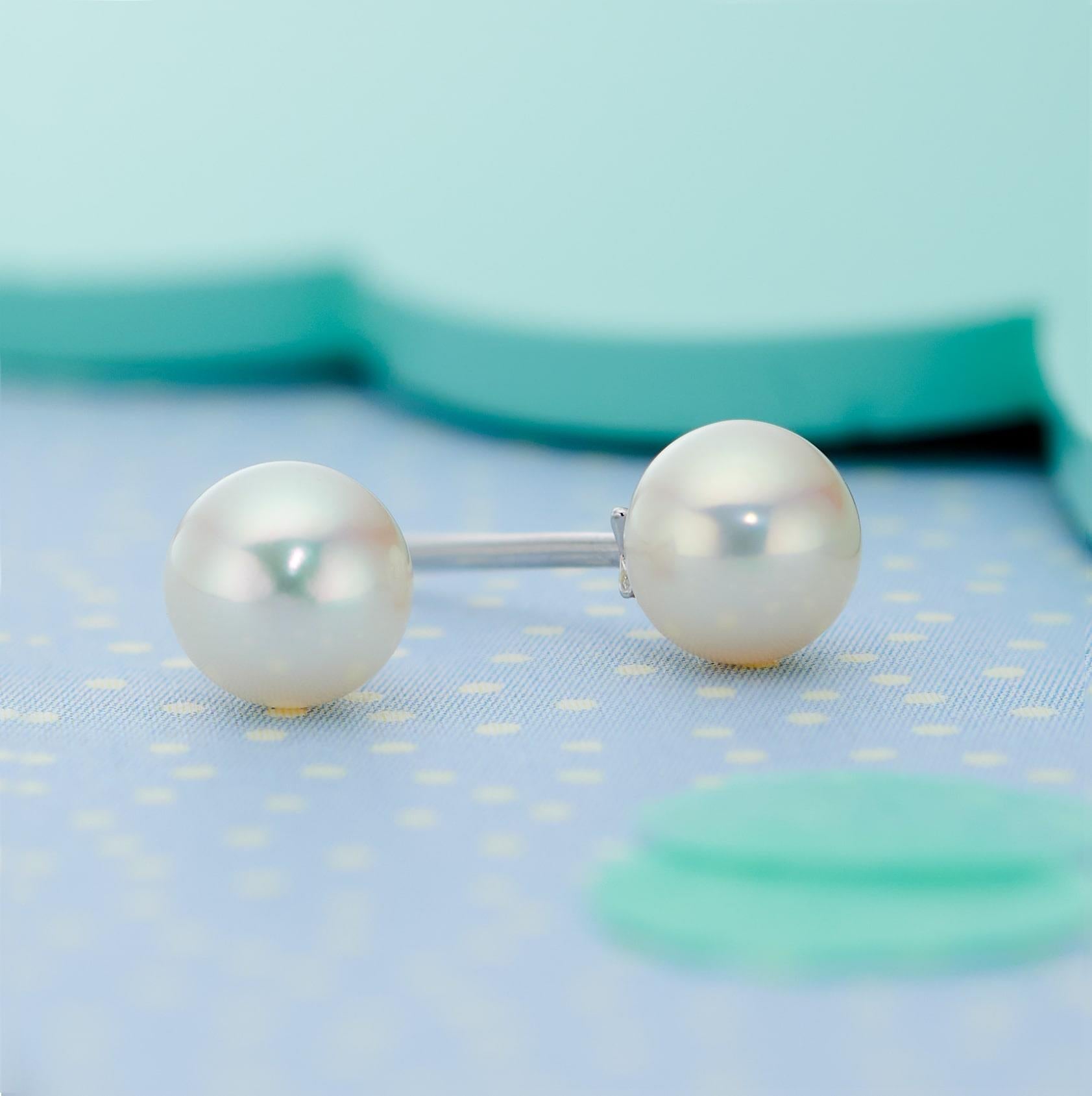 Evie - Freshwater Pearl Studs