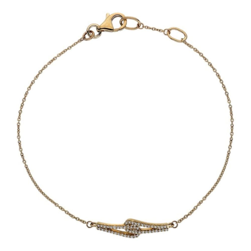Flow Bracelet - Yellow Gold