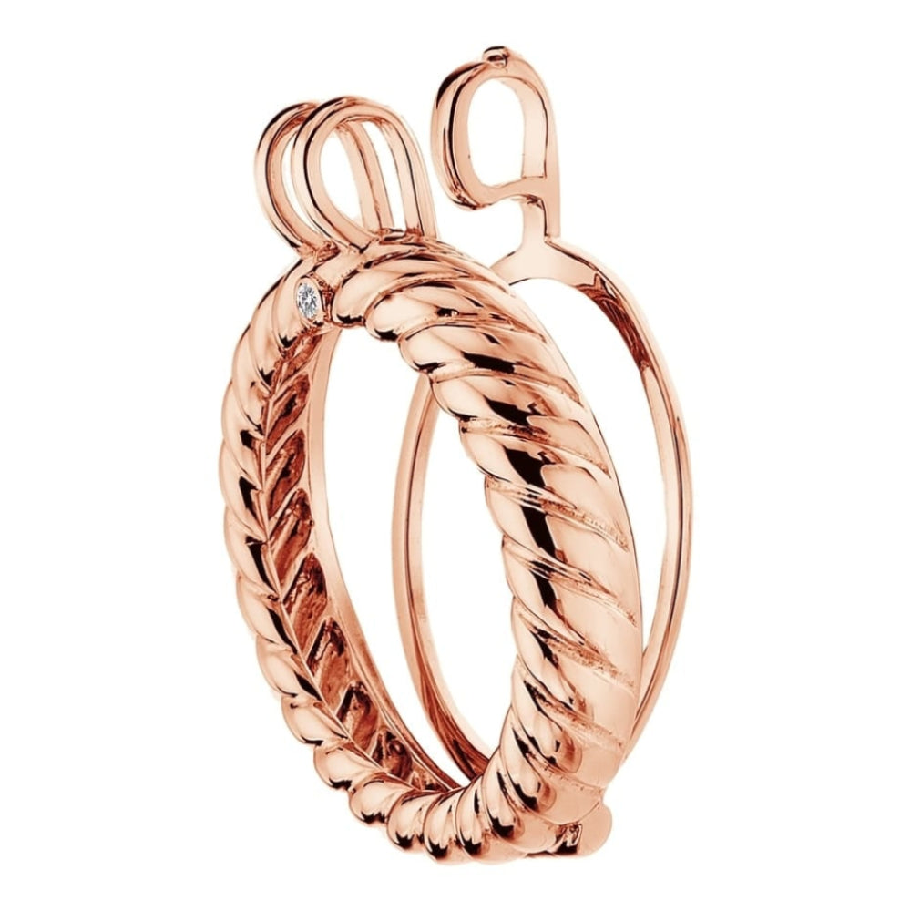 Sorrento Rose Gold Plate Keeper 33mm