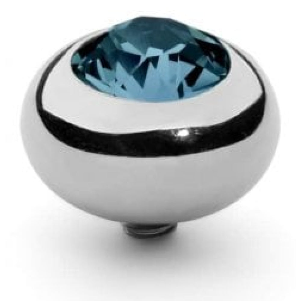 Famosa Silver 10mm Tondo Ring Top Montana